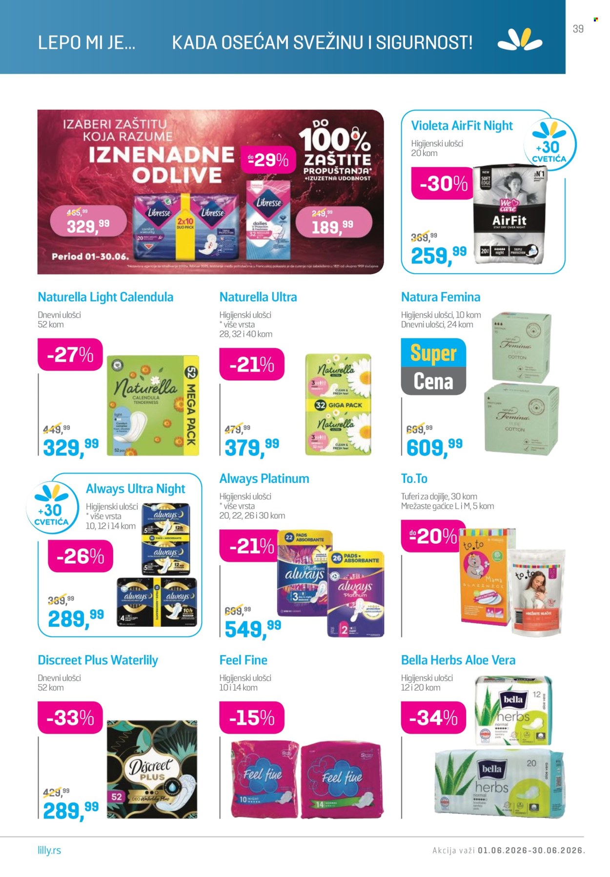 Lilly Drogerie katalog - 01.06.2026 - 30.06.2026. Stranica 39