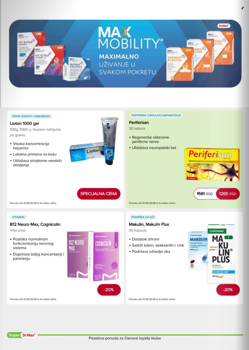 Dr.Max katalog - 01.06.2026 - 30.06.2026. Stranica 10