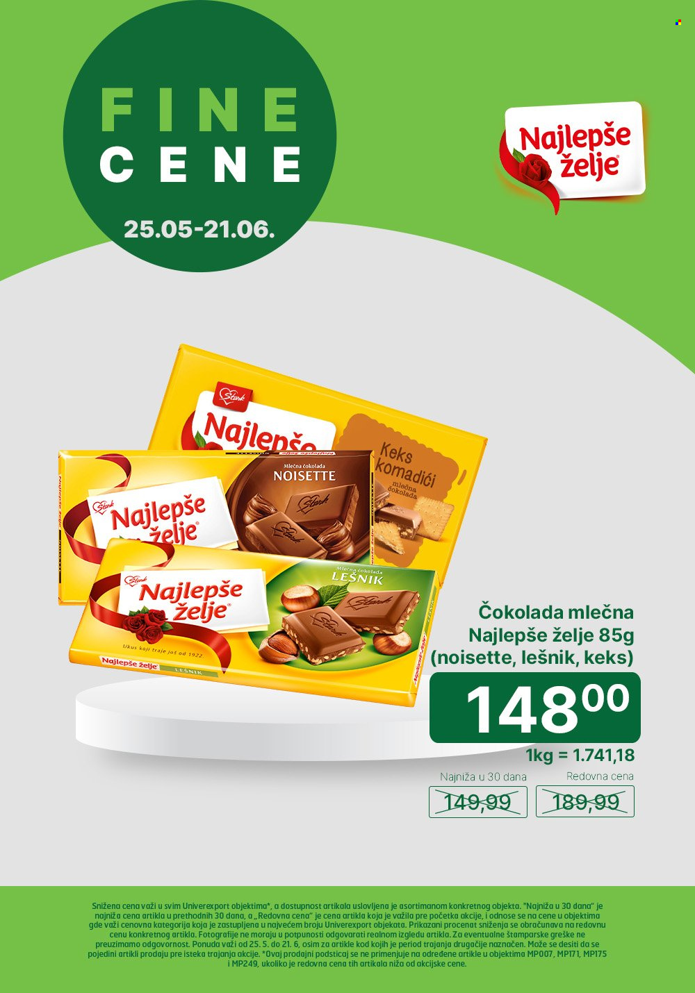 Univerexport katalog - 25.05.2026 - 21.06.2026. Stranica 1