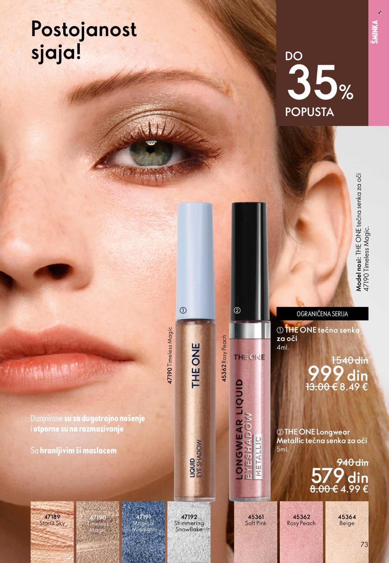 Oriflame katalog - 03.06.2026 - 23.06.2026. Stranica 73