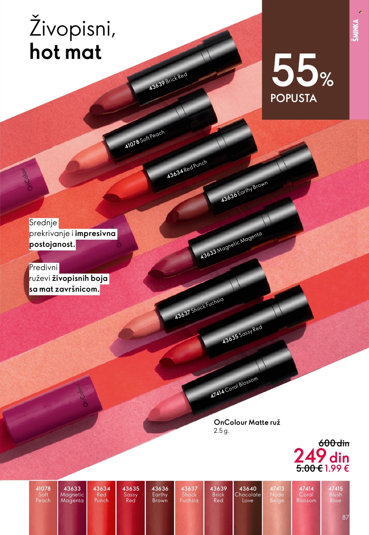 Oriflame katalog - 03.06.2026 - 23.06.2026. Stranica 87