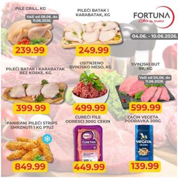 Fortuna Market katalog - 04.06.2026 - 10.06.2026.