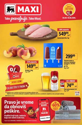 Maxi katalog - 04.06.2026 - 10.06.2026.