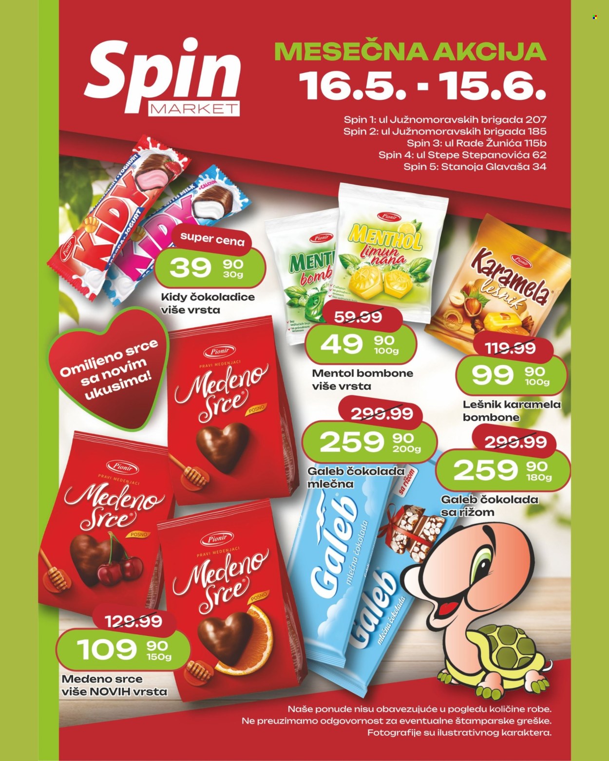 Spin Market katalog - 16.05.2026 - 15.06.2026. Stranica 1