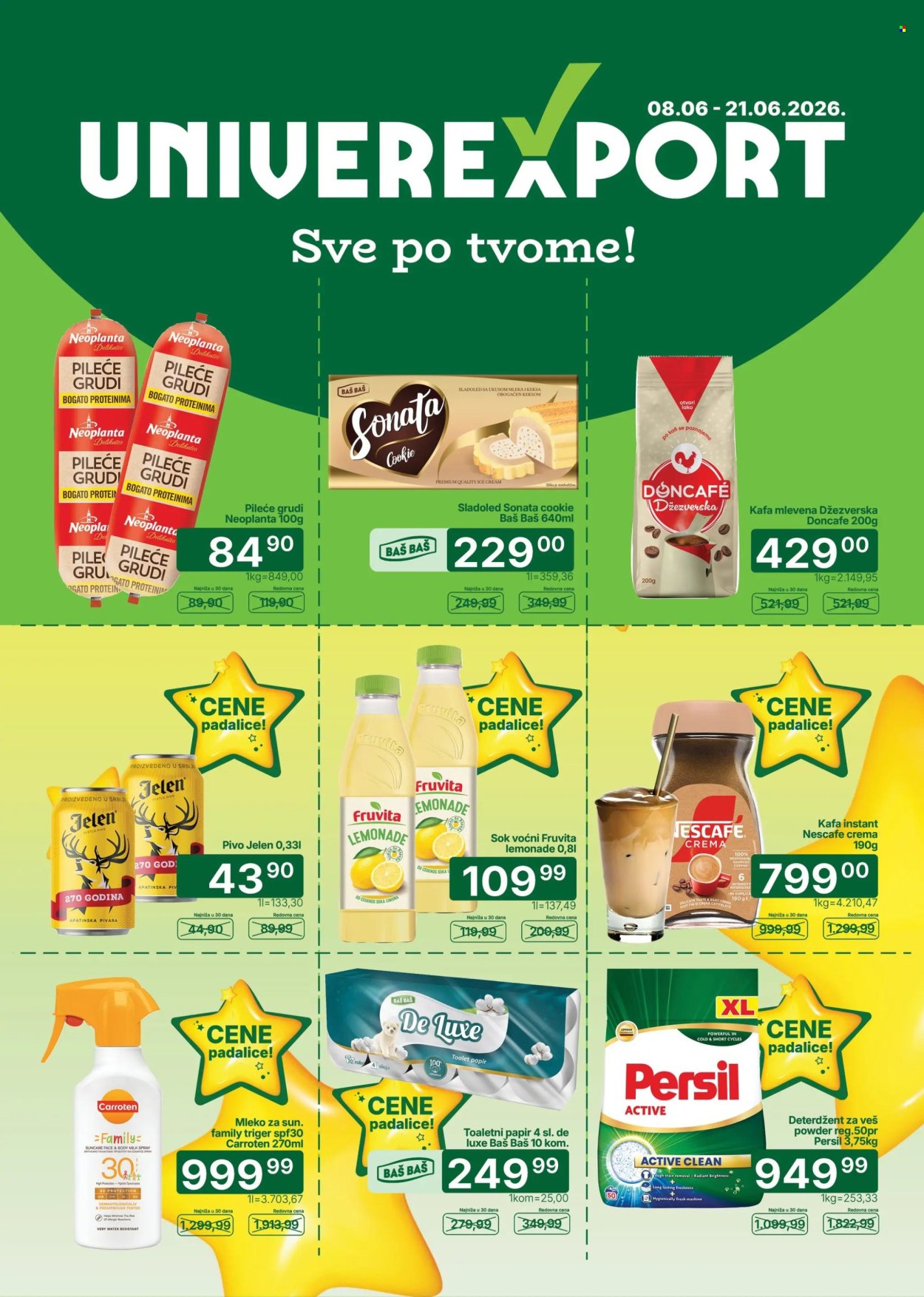 Univerexport katalog - 08.06.2026 - 21.06.2026. Stranica 1