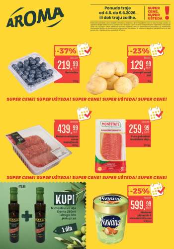 Aroma Market katalog - 04.06.2026 - 06.06.2026.