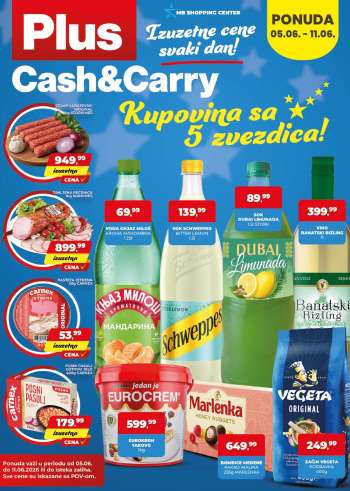 Plus Cash & Carry katalog - 05.06.2026 - 11.06.2026.
