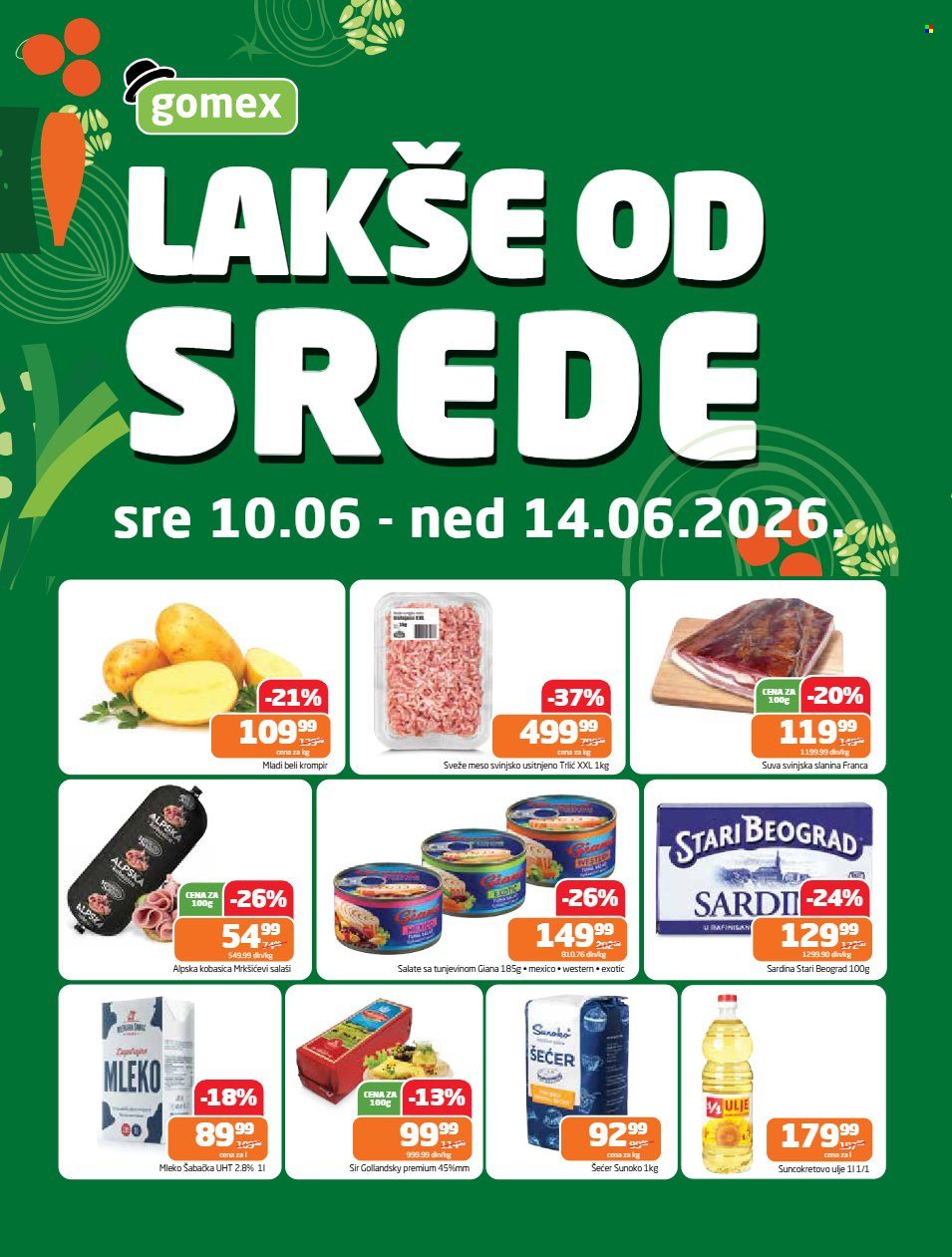 Gomex katalog - 10.06.2026 - 14.06.2026. Stranica 1