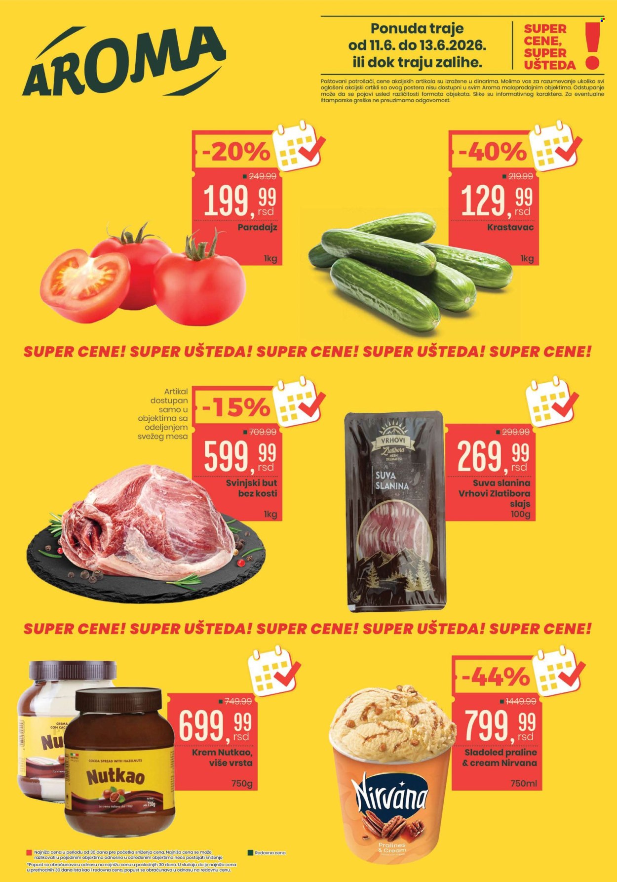 Aroma Market katalog - 11.06.2026 - 13.06.2026. Stranica 1