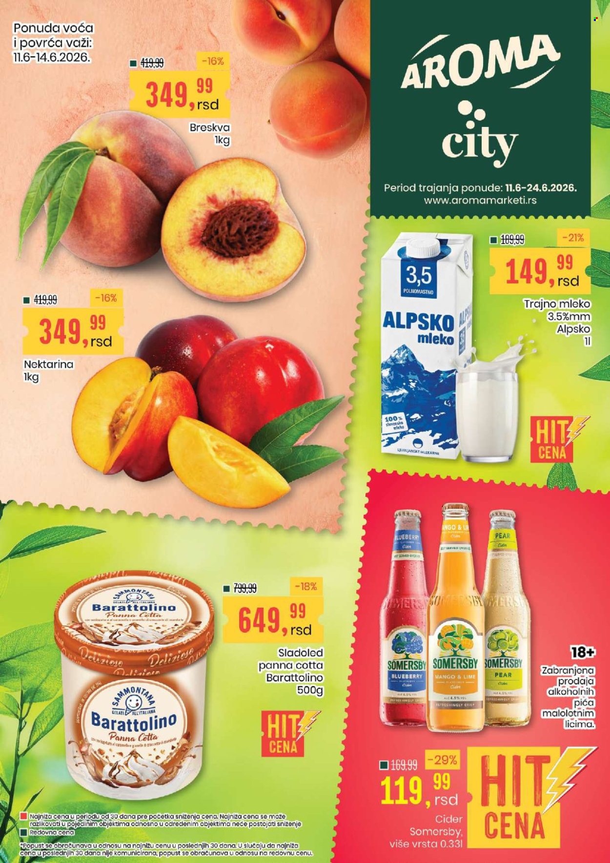 Aroma Market katalog - 11.06.2026 - 24.06.2026. Stranica 1