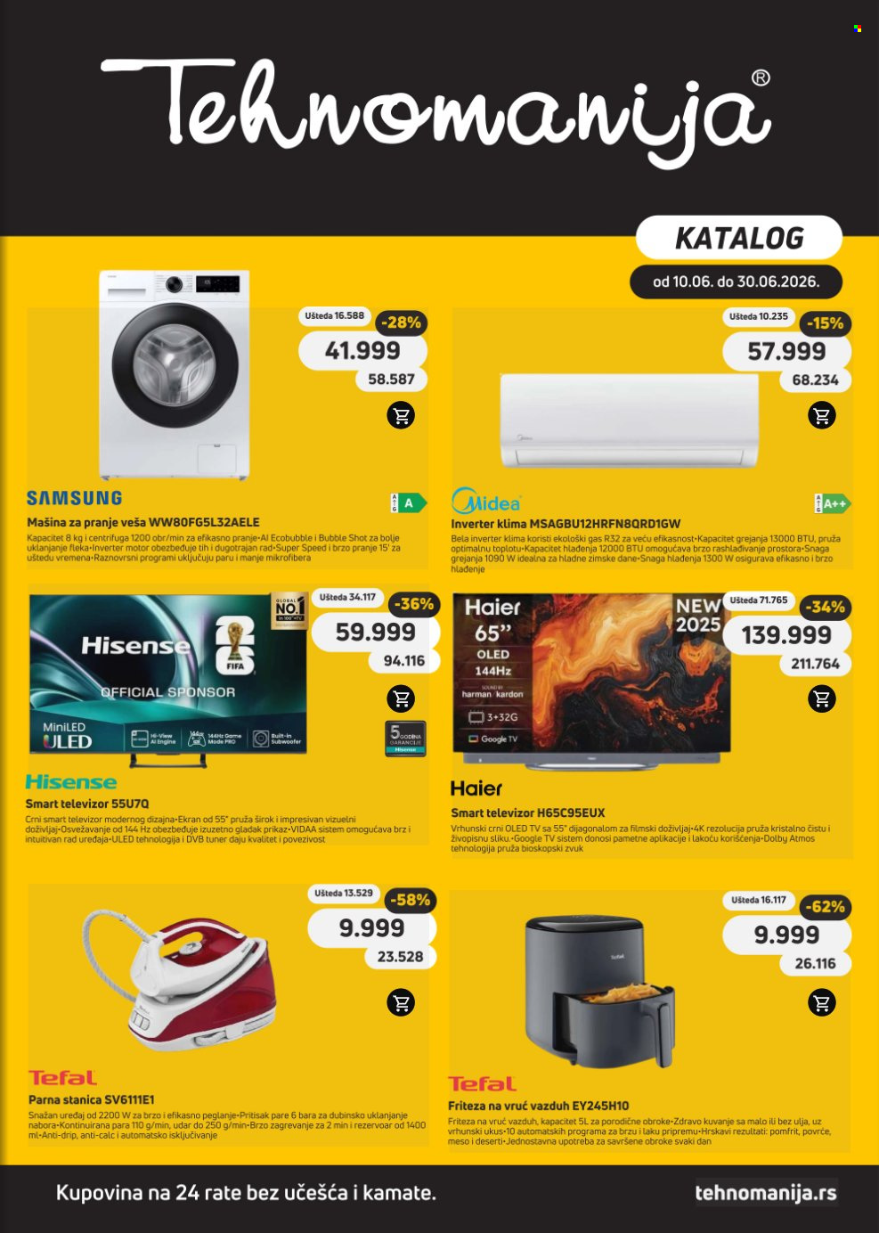 Tehnomanija katalog - 10.06.2026 - 30.06.2026. Stranica 1