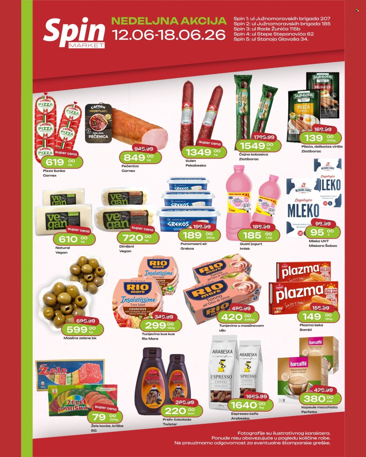 Spin Market katalog - 12.06.2026 - 18.06.2026. Stranica 1