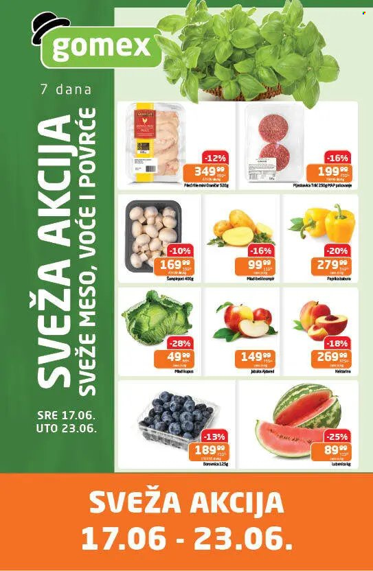 Gomex katalog - 17.06.2026 - 23.06.2026. Stranica 1