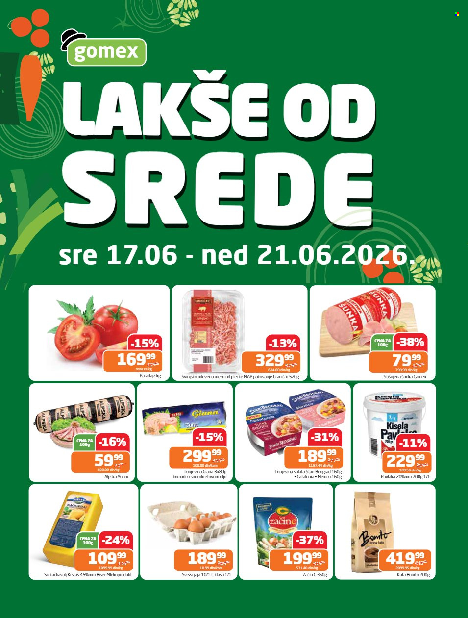 Gomex katalog - 17.06.2026 - 21.06.2026. Stranica 1