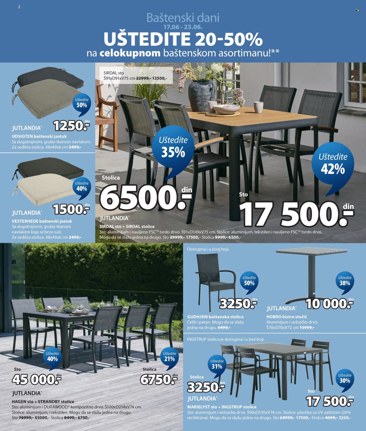 JYSK katalog - 17.06.2026 - 30.06.2026. Stranica 3