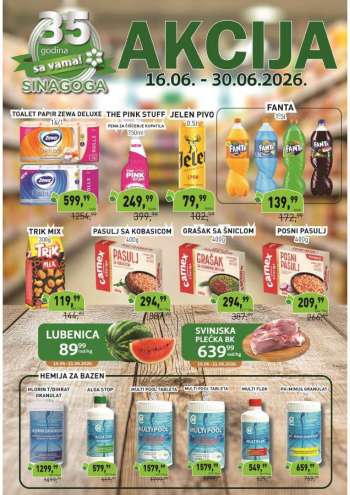 Sinagoga katalog - 16.06.2026 - 30.06.2026.