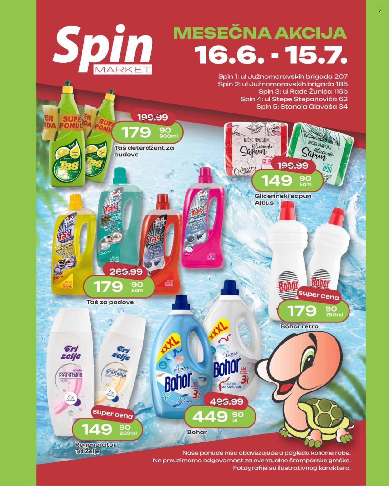 Spin Market katalog - 16.06.2026 - 15.07.2026. Stranica 1