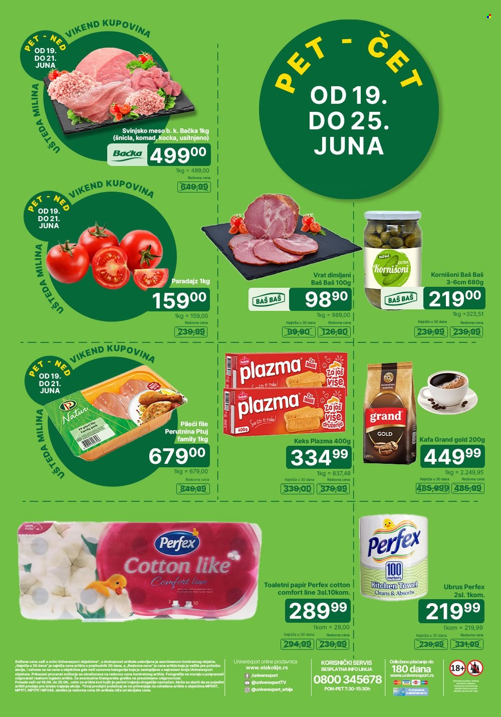 Univerexport katalog - 19.06.2026 - 25.06.2026. Stranica 1
