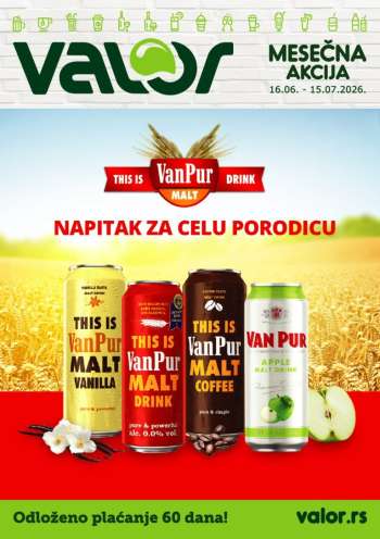Valor katalog - 16.06.2026 - 15.07.2026.