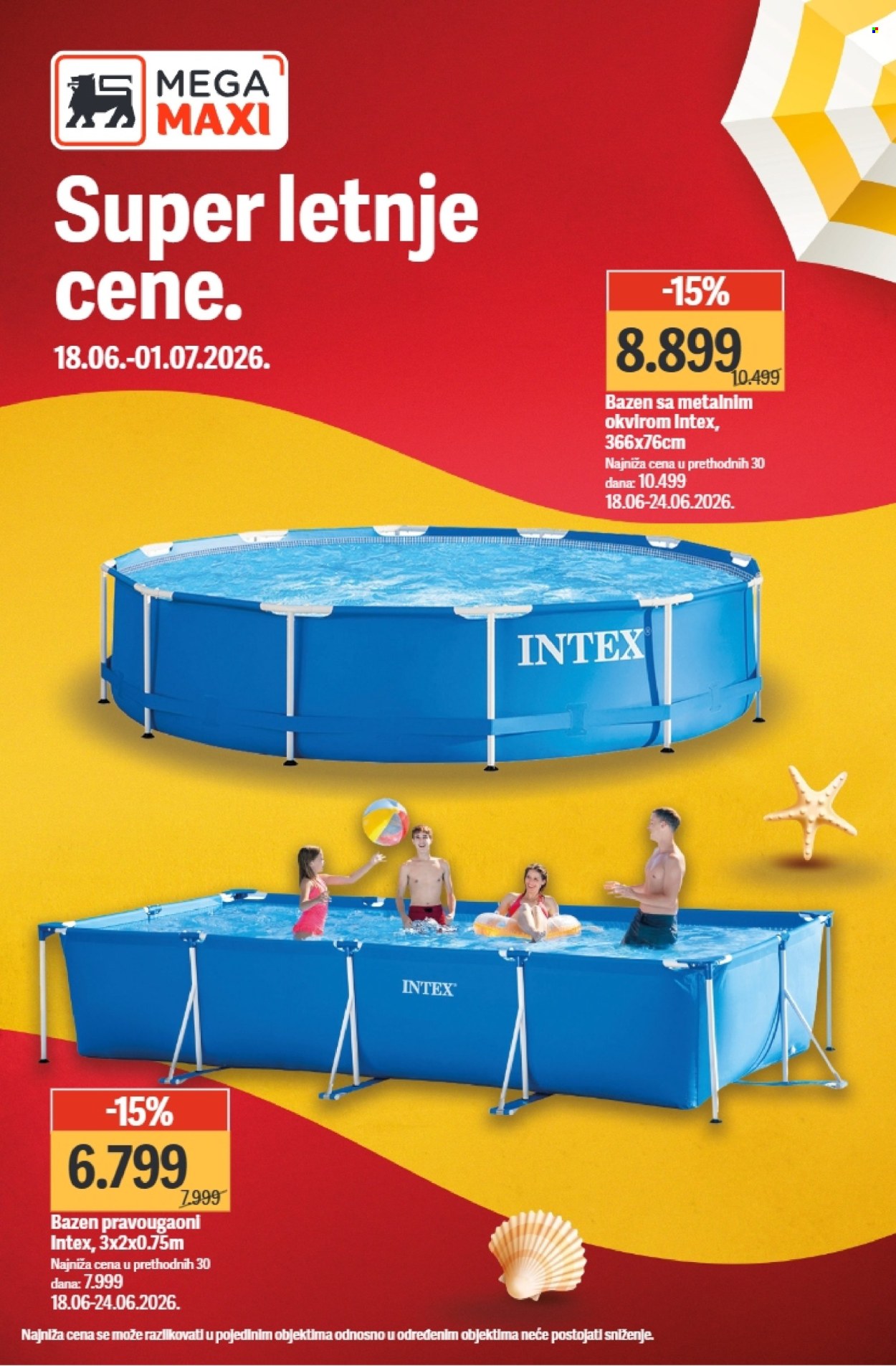 Mega Maxi katalog - 18.06.2026 - 01.07.2026. Stranica 1