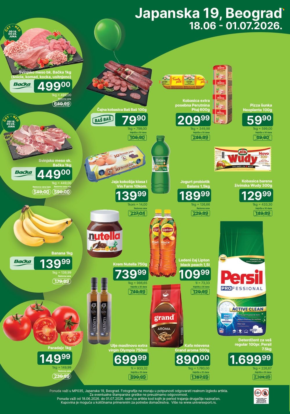 Univerexport katalog - 18.06.2026 - 01.07.2026. Stranica 1
