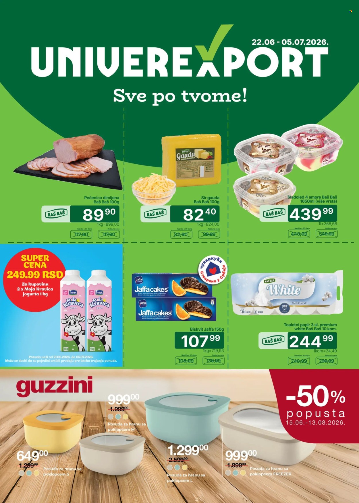 Univerexport katalog - 22.06.2026 - 05.07.2026. Stranica 1