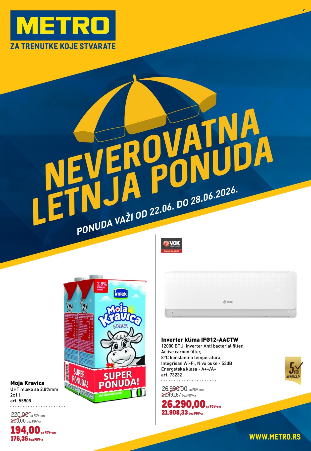 Metro katalog - 22.06.2026 - 28.06.2026. Stranica 1