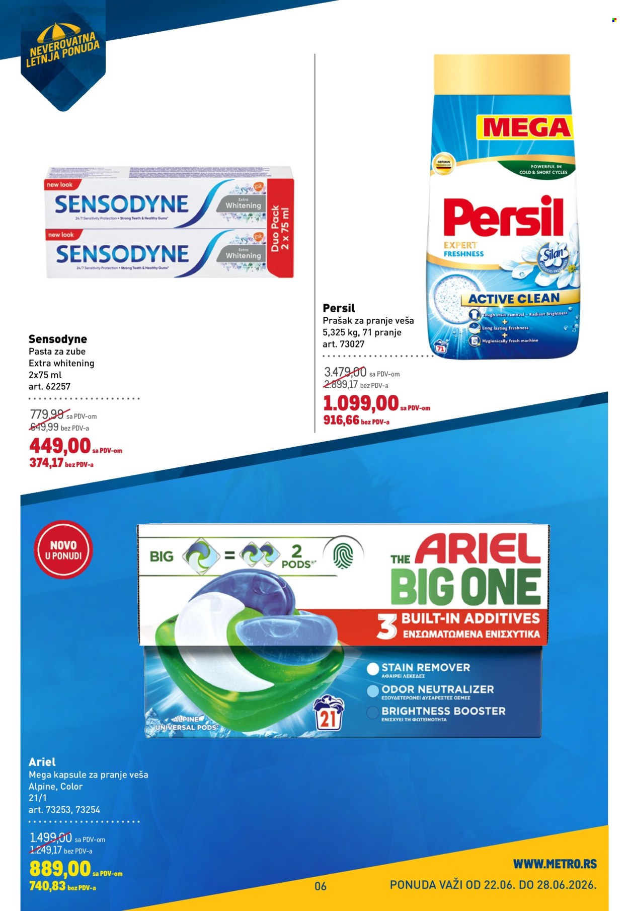 Metro katalog - 22.06.2026 - 28.06.2026. Stranica 6