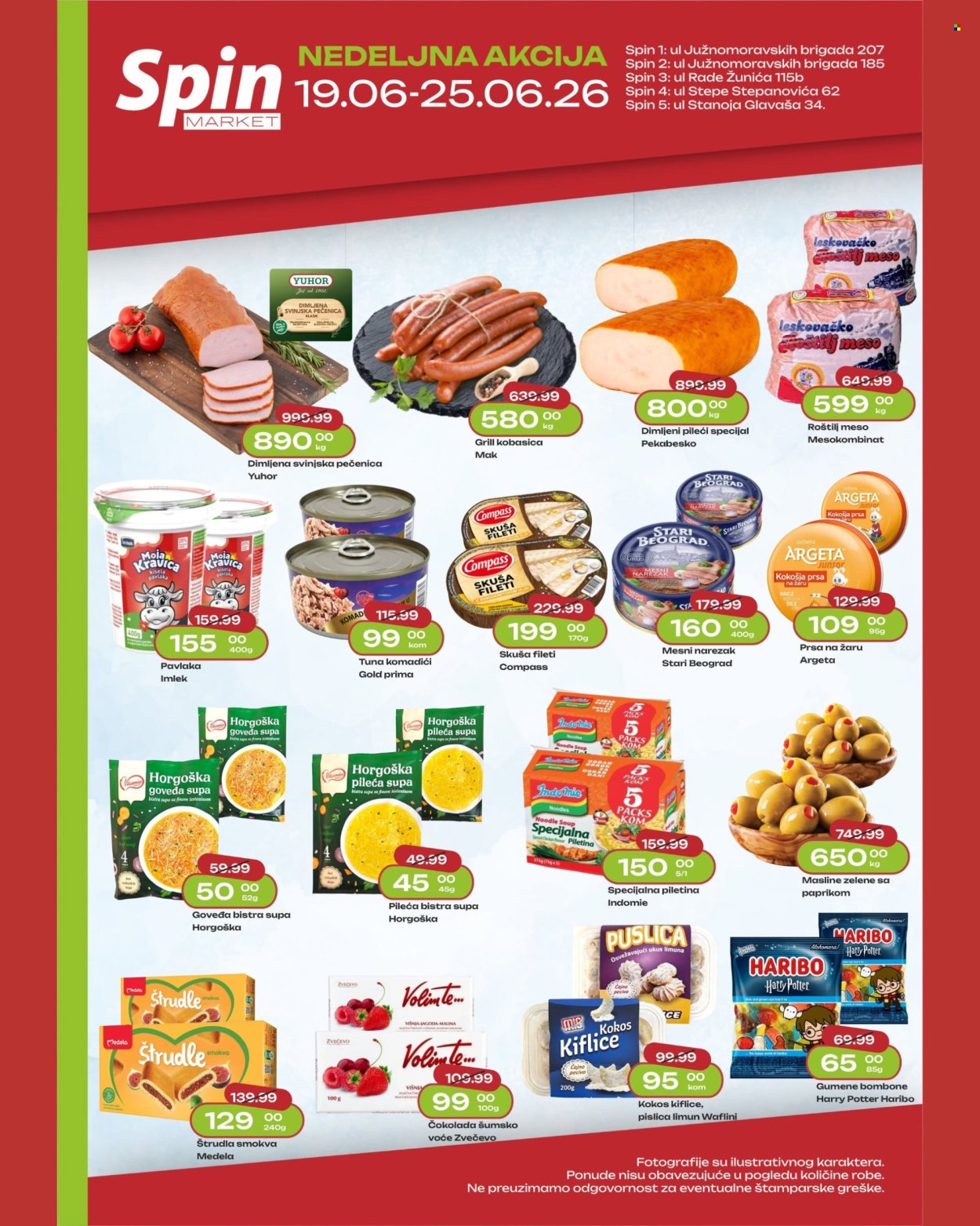Spin Market katalog - 19.06.2026 - 25.06.2026. Stranica 1