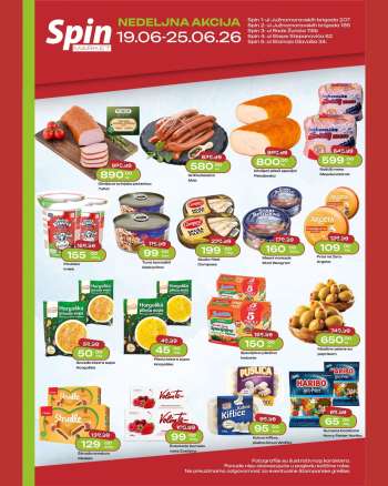 Spin Market katalog - 19.06.2026 - 25.06.2026.