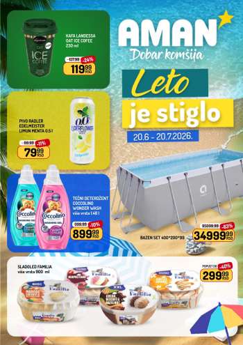 Aman katalog - 20.06.2026 - 20.07.2026.