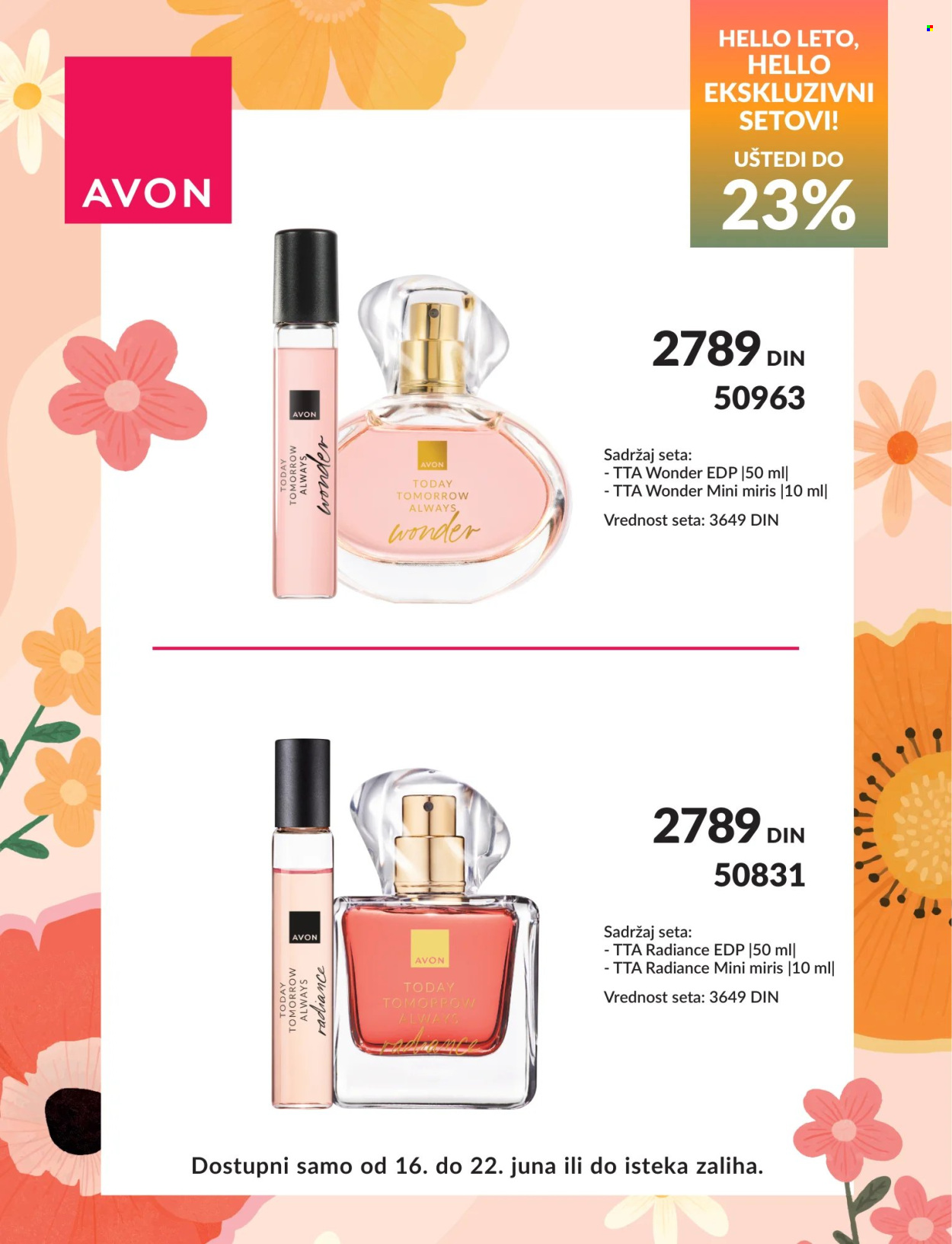 Avon katalog - 16.06.2026 - 22.06.2026. Stranica 3