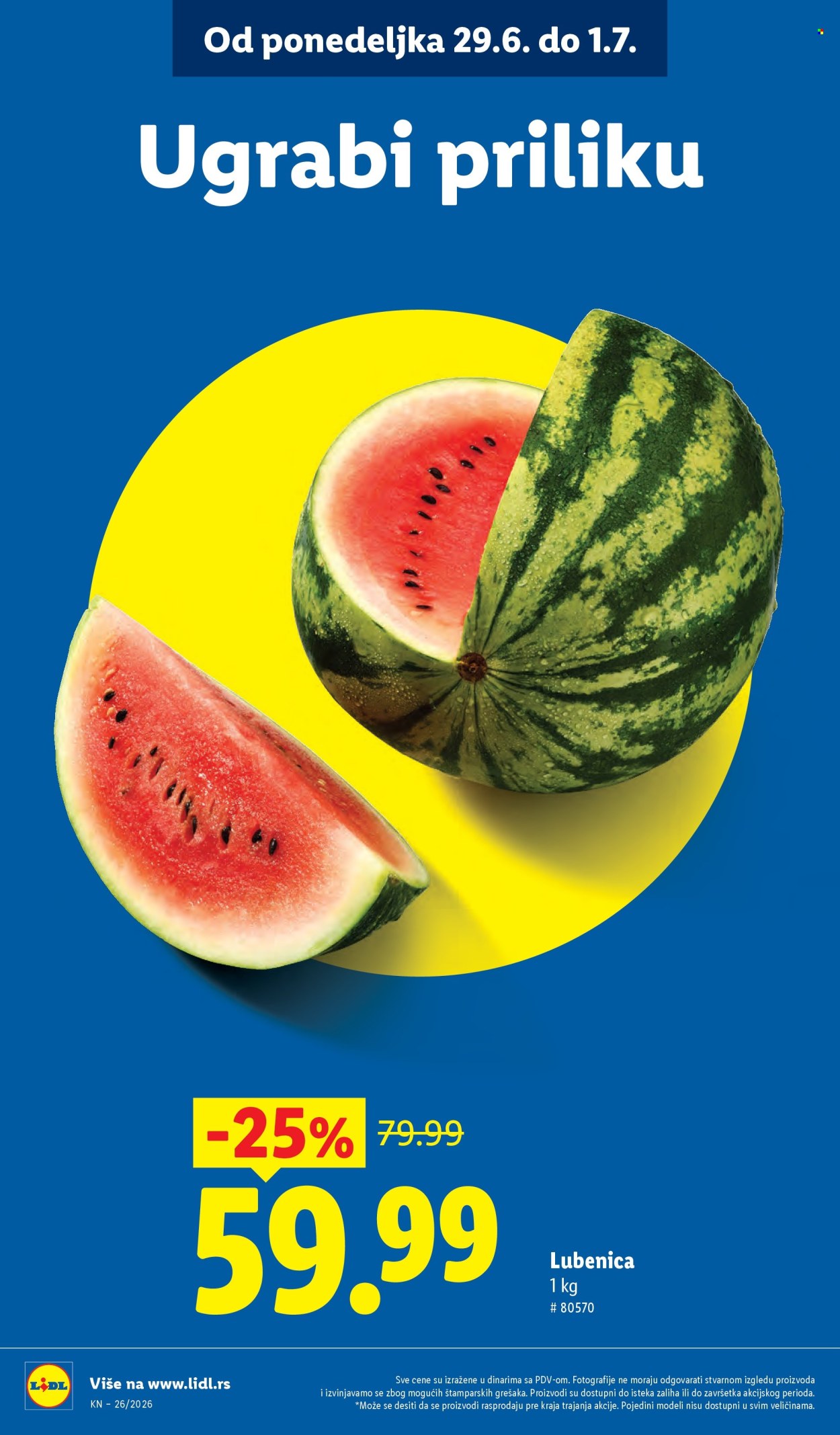 Lidl katalog - 25.06.2026 - 01.07.2026. Stranica 10