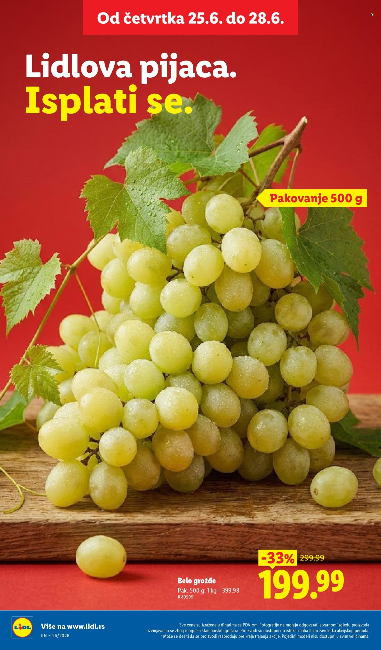 Lidl katalog - 25.06.2026 - 01.07.2026. Stranica 16