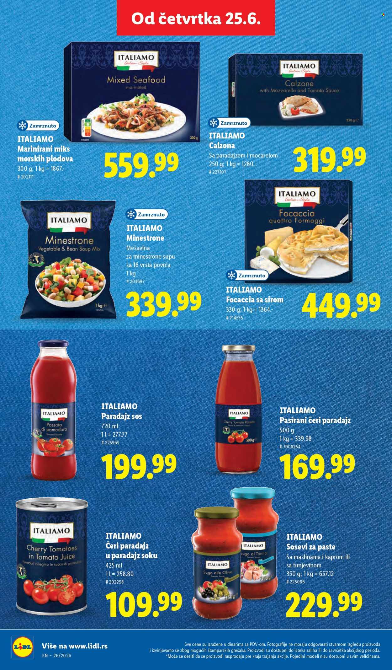 Lidl katalog - 25.06.2026 - 01.07.2026. Stranica 60