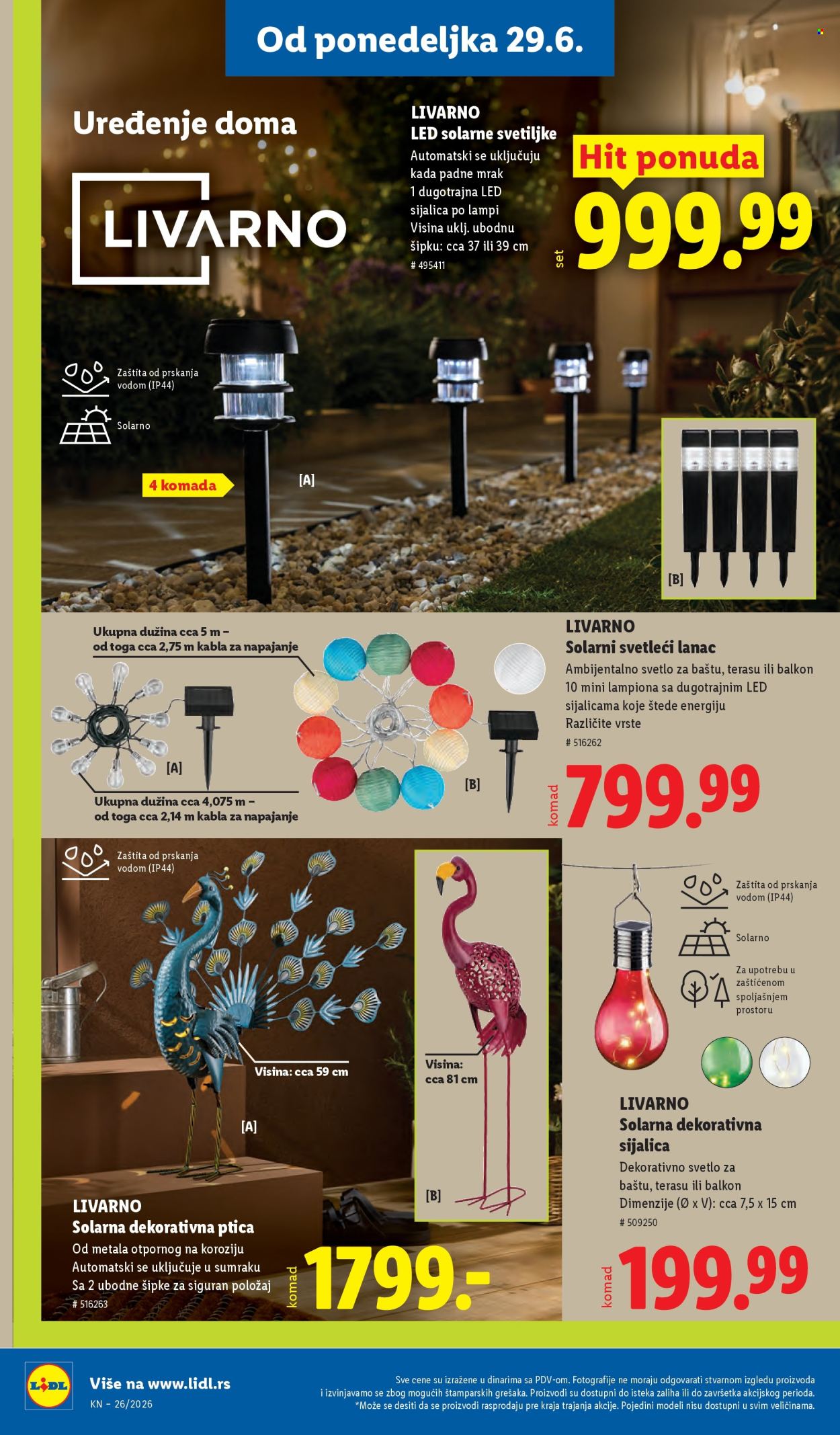 Lidl katalog - 25.06.2026 - 01.07.2026. Stranica 96