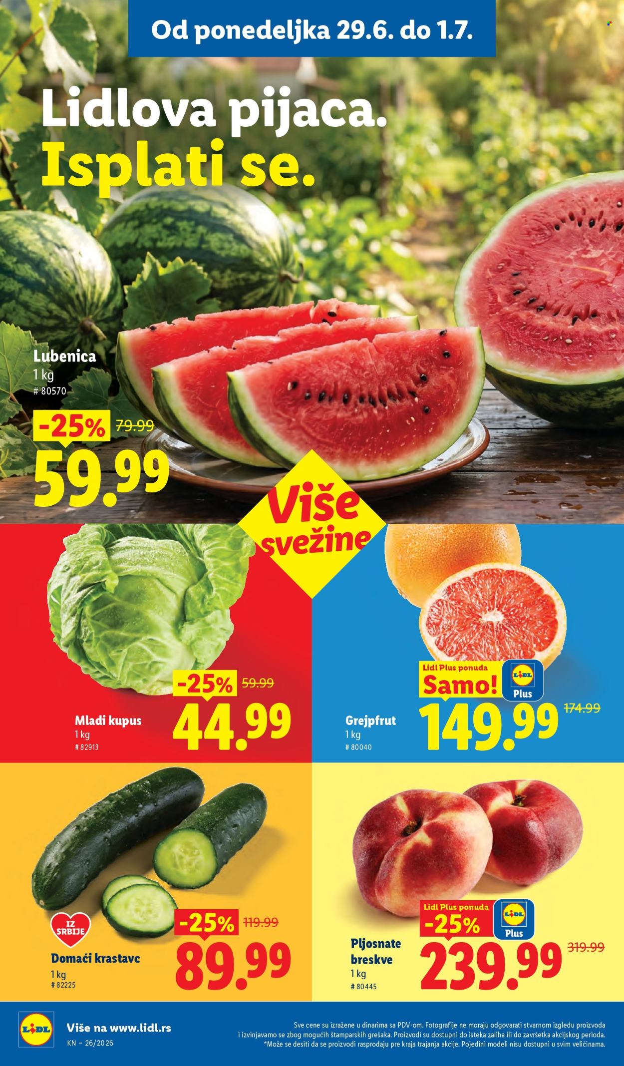 Lidl katalog - 25.06.2026 - 01.07.2026. Stranica 100