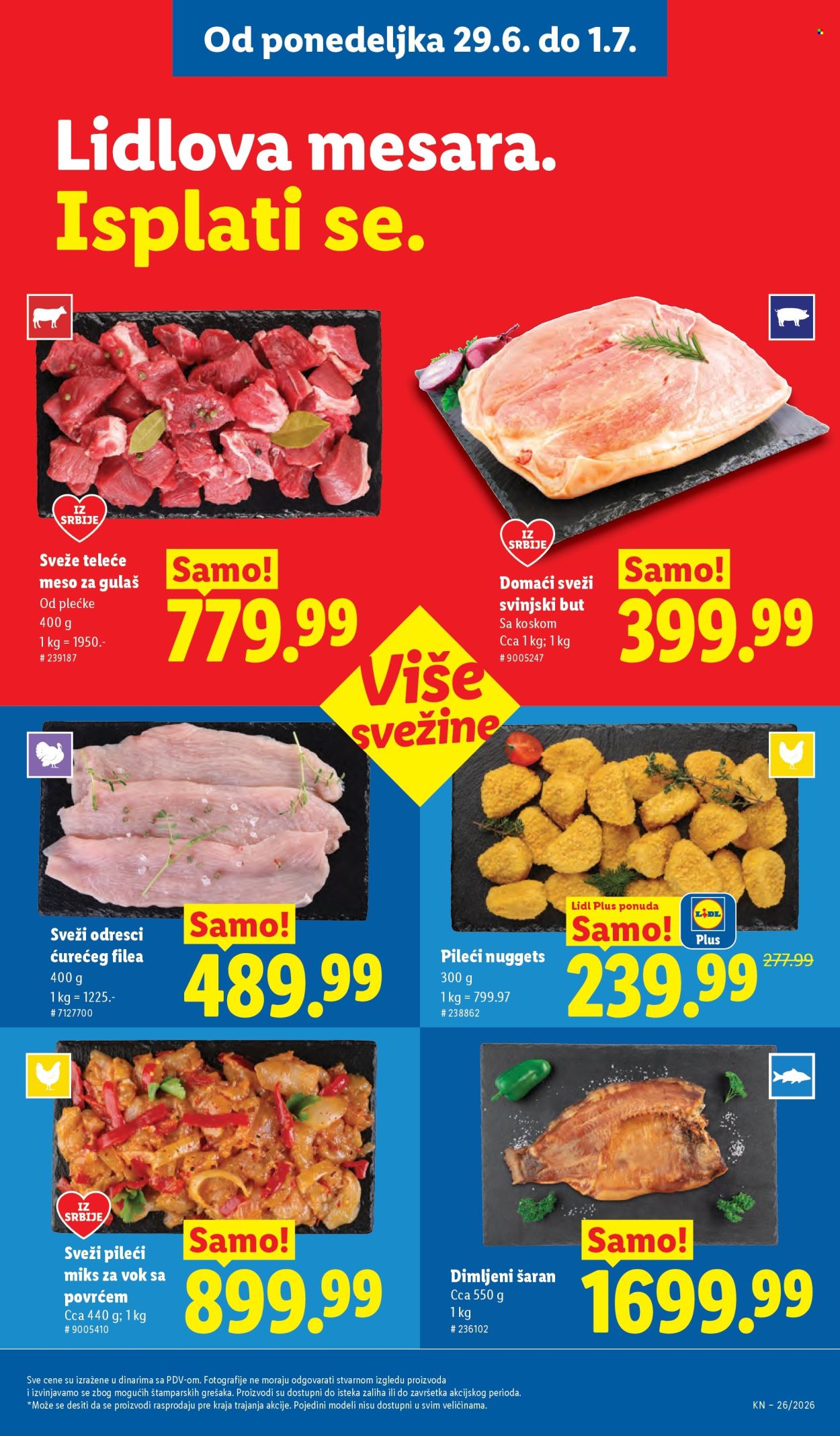 Lidl katalog - 25.06.2026 - 01.07.2026. Stranica 101