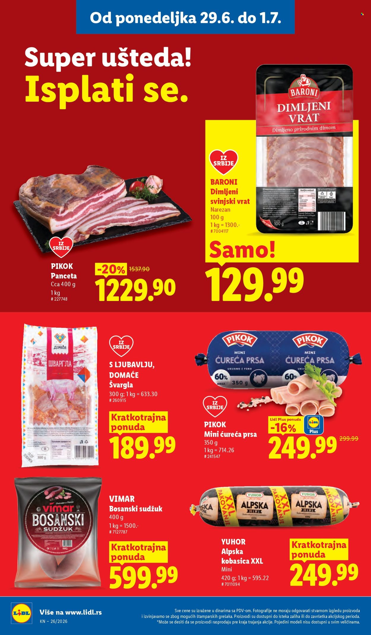 Lidl katalog - 25.06.2026 - 01.07.2026. Stranica 102