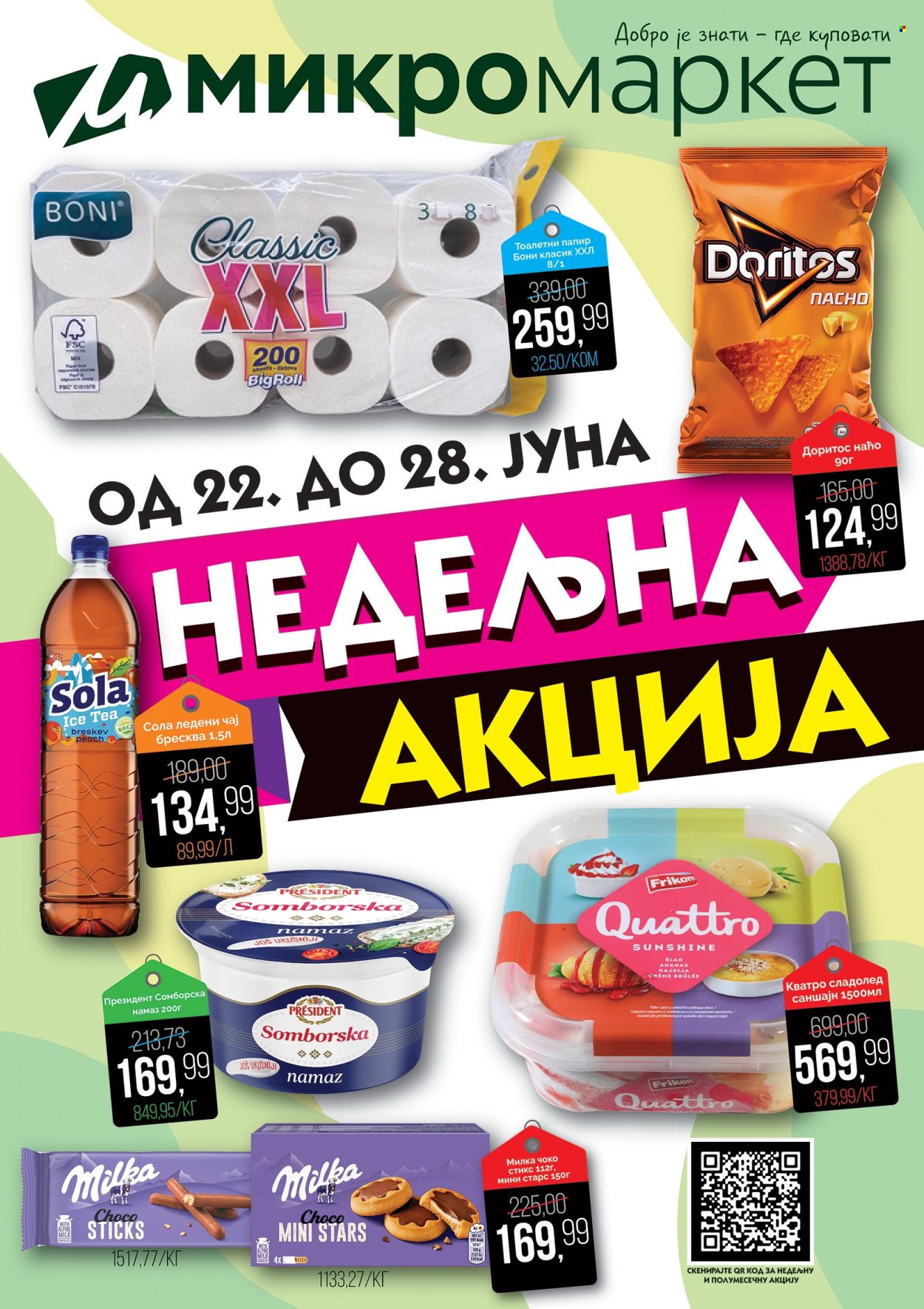 Mikromarket katalog - 22.06.2026 - 28.06.2026. Stranica 1