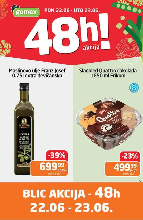 Gomex katalog - 22.06.2026 - 23.06.2026. Stranica 1