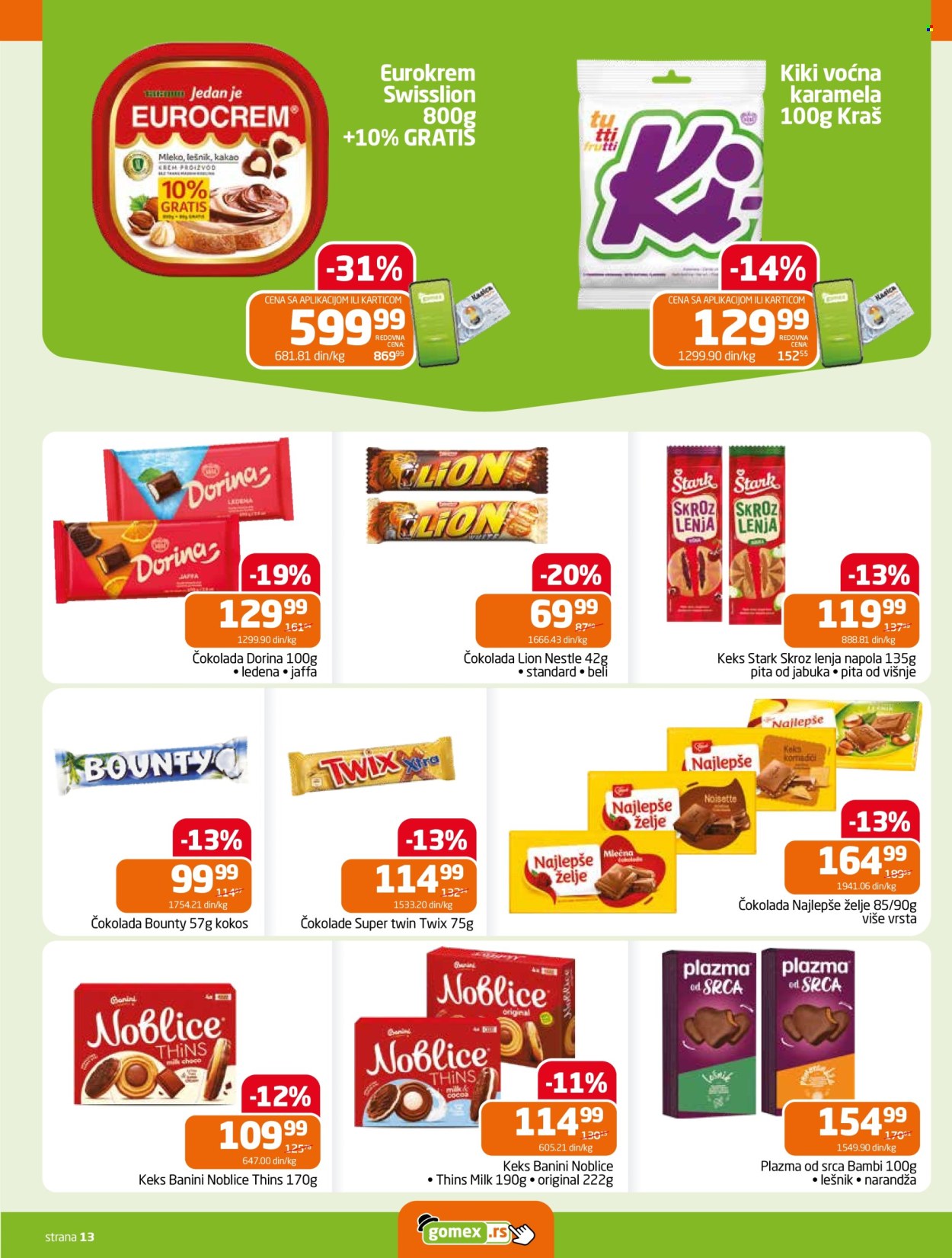 Gomex katalog - 24.06.2026 - 07.07.2026. Stranica 13