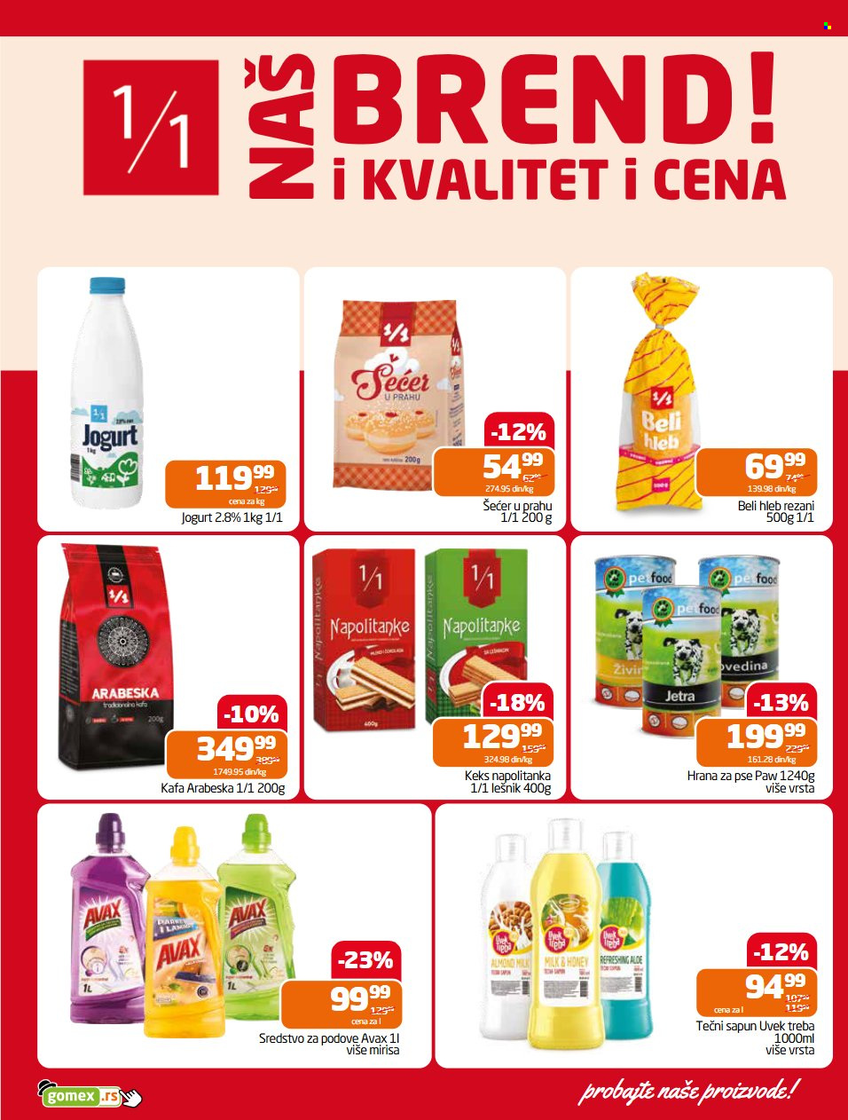 Gomex katalog - 24.06.2026 - 07.07.2026. Stranica 1