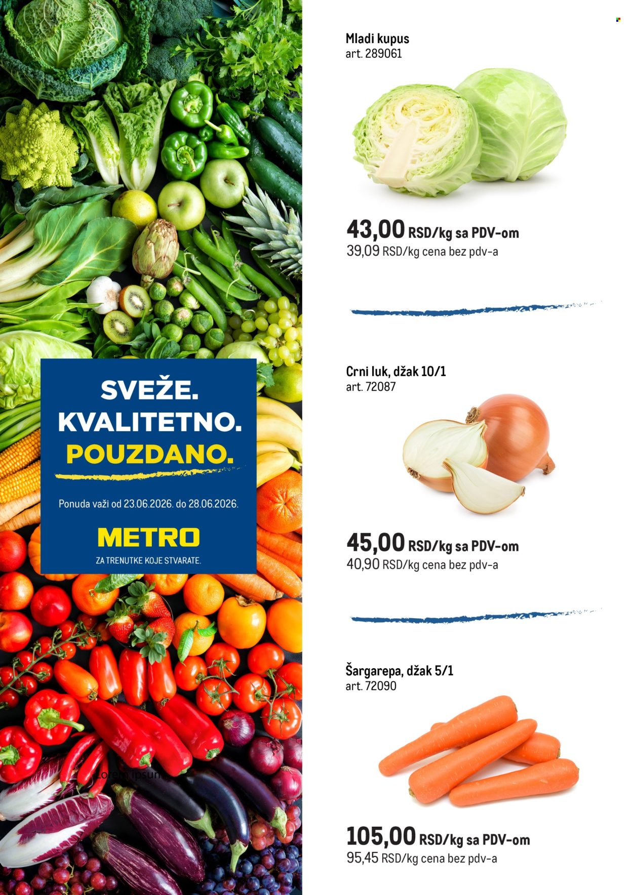 Metro katalog - 23.06.2026 - 28.06.2026. Stranica 1