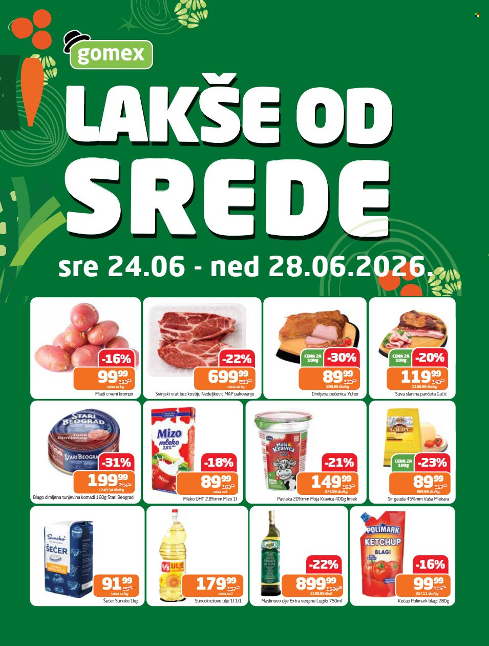 Gomex katalog - 24.06.2026 - 28.06.2026. Stranica 1