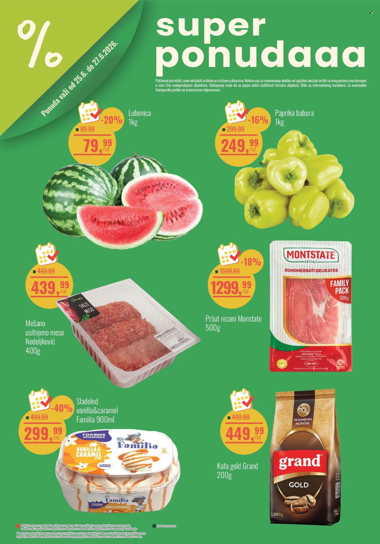 Aroma Market katalog - 25.06.2026 - 27.06.2026. Stranica 1