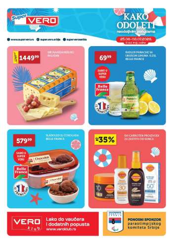 SuperVERO katalog - 25.06.2026 - 08.07.2026.