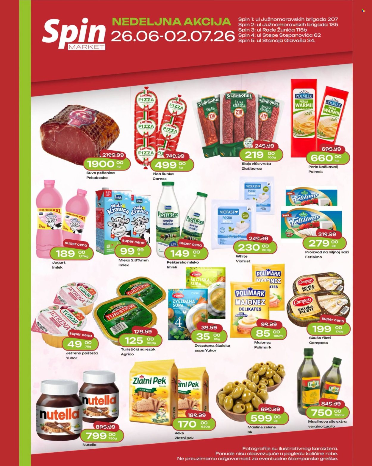 Spin Market katalog - 26.06.2026 - 02.07.2026. Stranica 1