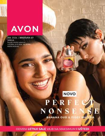 Avon katalog - 01.07.2026 - 31.07.2026.