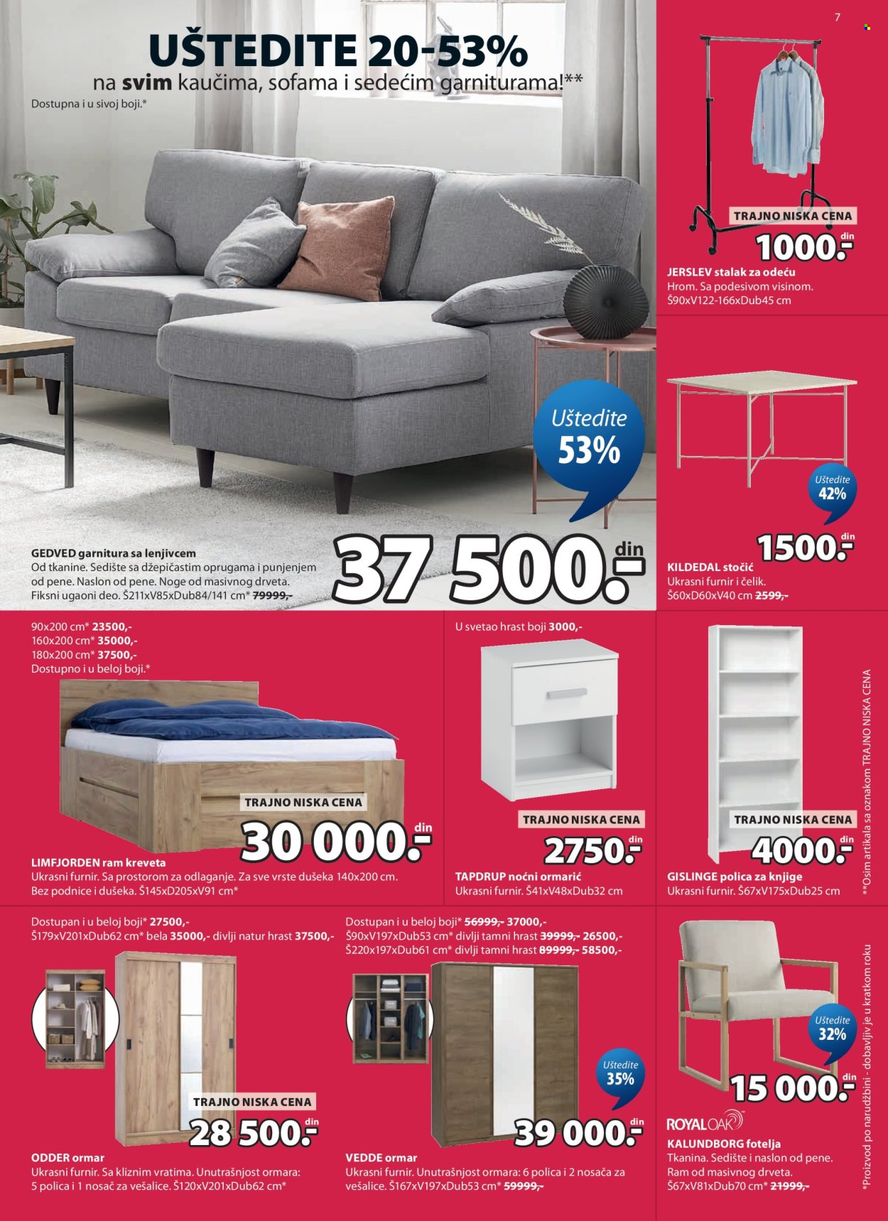 JYSK katalog - 01.07.2026 - 14.07.2026. Stranica 7